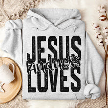 Load image into Gallery viewer, Jesus Loves Kindness Distressed DROPDOWN TRANSFER SDD OCT
