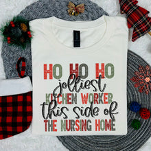 Load image into Gallery viewer, Ho Ho Ho Jolliest Occupation DROPDOWN TRANSFER SDD