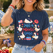 Load image into Gallery viewer, Just A Patriotic Goose Flag Drum Donut Collage TRANSFER UAC MAY 26