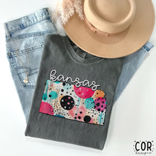 Load image into Gallery viewer, Colorful Dotted States (All 50 states available) DTF TRANSFER COR