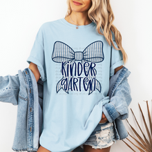 Load image into Gallery viewer, Blue Prepster Bow Grades Distressed DROPDOWN TRANSFER PARJO JULY 25