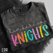 Load image into Gallery viewer, Neon Bright Line Knights DROPDOWN TRANSFER COR