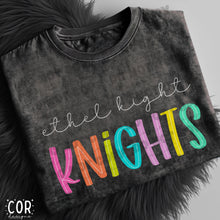 Load image into Gallery viewer, Neon Bright Line Knights DROPDOWN TRANSFER COR