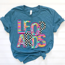 Load image into Gallery viewer, Bright Stripe Floral Checker Mascots Dropdown TRANSFER CSD MAY 25