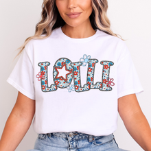 Load image into Gallery viewer, 4th of July Flower Name Dropdown TRANSFER CSD MAY 25