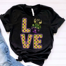 Load image into Gallery viewer, Love Mardi Gras Dropdown TRANSFER CSD JAN 25