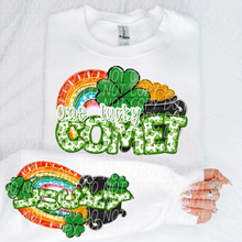 Load image into Gallery viewer, One Lucky Mascots Dropdown With SLEEVE OPTION TRANSFER CSD JAN 25