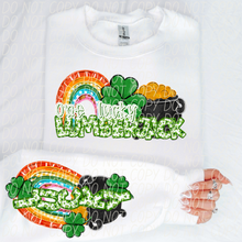 Load image into Gallery viewer, One Lucky Mascots Dropdown With SLEEVE OPTION TRANSFER CSD JAN 25