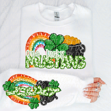 Load image into Gallery viewer, One Lucky Mascots Dropdown With SLEEVE OPTION TRANSFER CSD JAN 25
