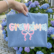 Load image into Gallery viewer, Lace Bow Patch Floral Gingham TITLE DROPDOWN TRANSFER UAC APR 26