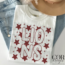 Load image into Gallery viewer, Star Mascots Color Dropdown TRANSFER COR