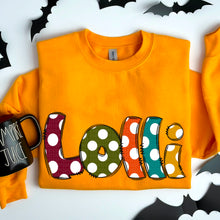 Load image into Gallery viewer, Fall Dots Title DROPDOWN TRANSFER SDD