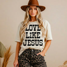 Load image into Gallery viewer, Love Like Jesus Stars Color DROPDOWN TRANSFER SDD NOV 25