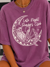 Load image into Gallery viewer, Late Night Readers Club Skelly Color Dropdown TRANSFER SCAR JULY 25