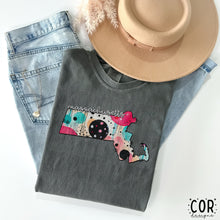 Load image into Gallery viewer, Colorful Dotted States (All 50 states available) DTF TRANSFER COR
