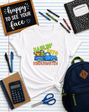 Load image into Gallery viewer, Haulin' Into Blue Truck With School Supplies Grades DROPDOWN TRANSFER PHDC JUNE 26