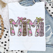 Load image into Gallery viewer, Floral Leopard Motherhood Title Dropdown TRANSFER IRENE FEB 26