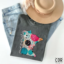 Load image into Gallery viewer, Colorful Dotted States (All 50 states available) DTF TRANSFER COR