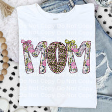 Load image into Gallery viewer, Floral Leopard Motherhood Title Dropdown TRANSFER IRENE FEB 26