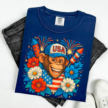 Load image into Gallery viewer, Monkey 4th Of July TRANSFER SDD APR
