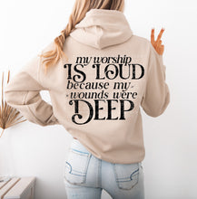 Load image into Gallery viewer, My Worship Is Loud DROPDOWN TRANSFER Bellab JUNE