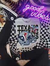 Load image into Gallery viewer, Football Rhinestone Helmet Bow Stacked DROPDOWN TRANSFER CAP