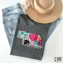 Load image into Gallery viewer, Colorful Dotted States (All 50 states available) DTF TRANSFER COR