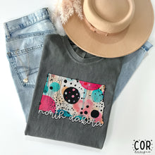Load image into Gallery viewer, Colorful Dotted States (All 50 states available) DTF TRANSFER COR