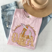 Load image into Gallery viewer, Somebody’s Wild & Western Title Boots Faux Embroidery Dropdown TRANSFER HMWK FEB 25