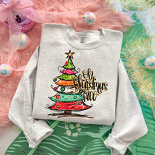 Load image into Gallery viewer, Oh Christmas Tree Multicolor Doodle Tree TRANSFER SDD NOV 25