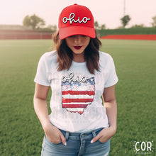 Load image into Gallery viewer, Distressed Flag States (All 50 states available) DTF TRANSFER COR