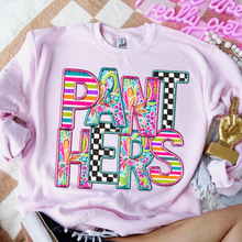 Load image into Gallery viewer, Bright Stripe Floral Checker Mascots Dropdown TRANSFER CSD MAY 25