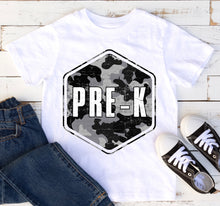 Load image into Gallery viewer, Camo Grades Distressed DROPDOWN TRANSFER PARJO JULY 25