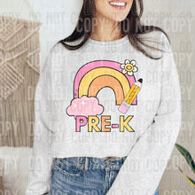 Load image into Gallery viewer, Grades Pastel Rainbow Dropdown TRANSFER SBB