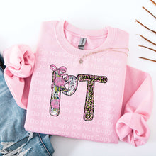 Load image into Gallery viewer, Pink Floral Leopard OCCUPATIONAL DROPDOWN TRANSFER ISP MAR 26