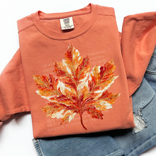 Load image into Gallery viewer, Fall Watercolor Dropdown TRANSFER THREAD AUG 25