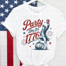 Load image into Gallery viewer, Party Like It's 1776 Distressed Colonial Red Cup Sketch TRANSFER UAC MAY 26