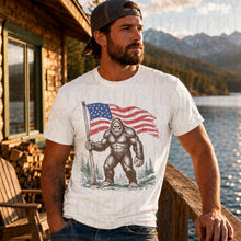 Load image into Gallery viewer, Bigfoot With Flag Sketch TRANSFER UAC MAY 26