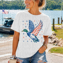 Load image into Gallery viewer, USA Flag Mallard Stars Option DROPDOWN TRANSFER UAC MAY 26