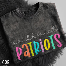 Load image into Gallery viewer, Neon Bright Line Patriots DROPDOWN TRANSFER COR