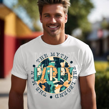 Load image into Gallery viewer, The Myth The Man The Legend Circle DROPDOWN TRANSFER PHDC May