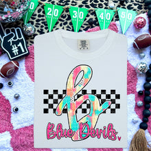 Load image into Gallery viewer, Pink Teal Mascots DROPDOWN TRANSFER CAP