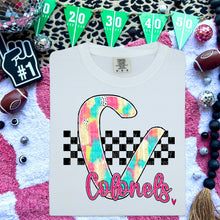 Load image into Gallery viewer, Pink Teal Mascots DROPDOWN TRANSFER CAP
