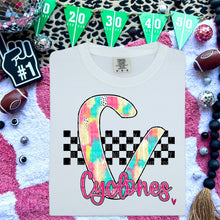 Load image into Gallery viewer, Pink Teal Mascots DROPDOWN TRANSFER CAP