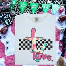 Load image into Gallery viewer, Pink Teal Mascots DROPDOWN TRANSFER CAP