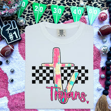 Load image into Gallery viewer, Pink Teal Mascots DROPDOWN TRANSFER CAP