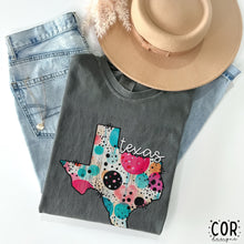 Load image into Gallery viewer, Colorful Dotted States (All 50 states available) DTF TRANSFER COR
