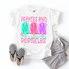 Load image into Gallery viewer, Prayers And Popsicles Blue And Pink DROPDOWN TRANSFER SDD APR 26
