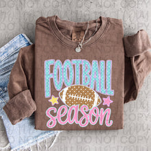 Load image into Gallery viewer, Football Season Polka Dot Ball And Stars TRANSFER UAC JULY 26