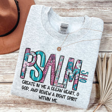 Load image into Gallery viewer, Psalm 51:10 TRANSFER SDD